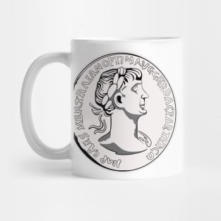 Ancient Coin Trajan Mug